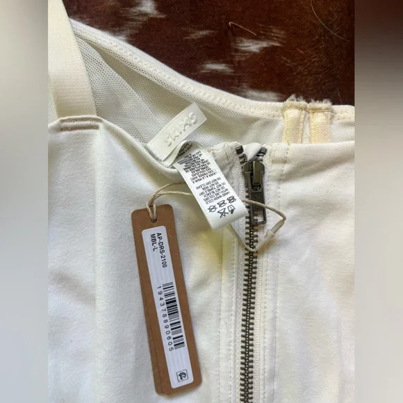 DISCONTINUED Skims mini white corset dress - Picture 3 of 3